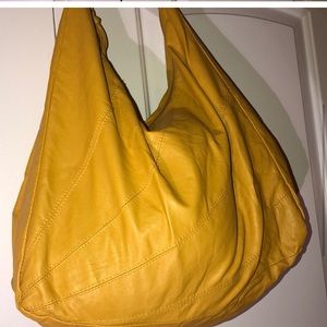 Yellow mustard bag